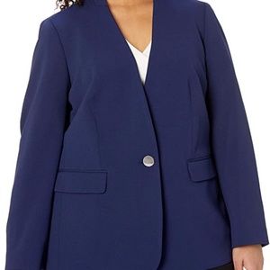 NWT NINE WEST Stretch Fabric Blazer SIZE 12